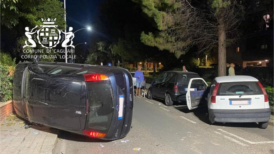 Incidente nella notte a Cagliari: 87enne in gravi condizioni