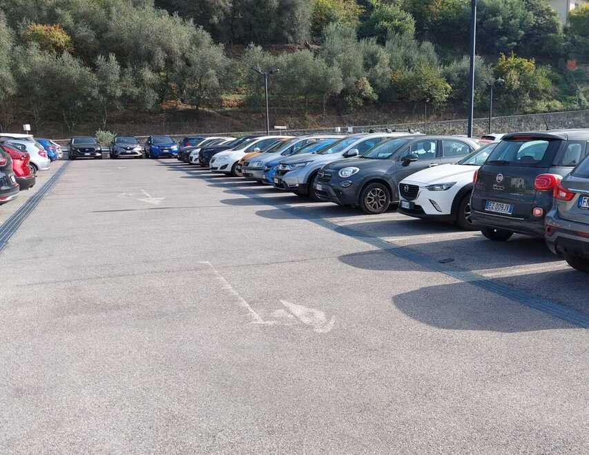 Il parcheggio in questione