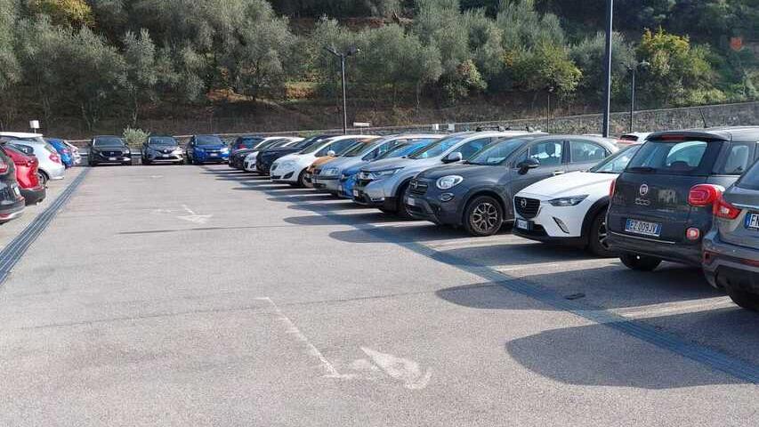 Il parcheggio in questione
