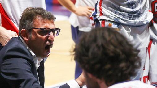 Il coach della Gema Agostino Origlio