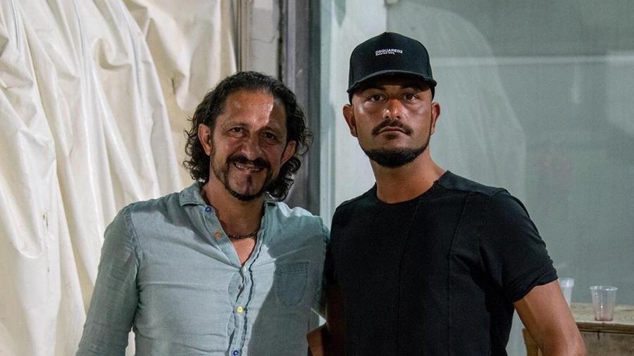 Tommaso Orlandini (a destra) con Igor Protti