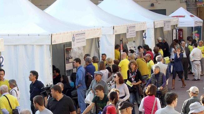 Cervelli a disposizione nei tanti stand e tra la gente