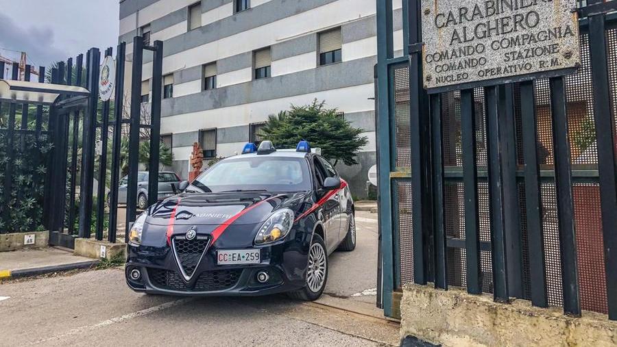 La caserma dei carabinieri di Alghero