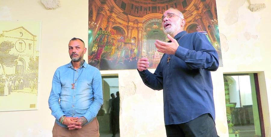 
	Giuseppe Piu con padre Giuseppe Piga

