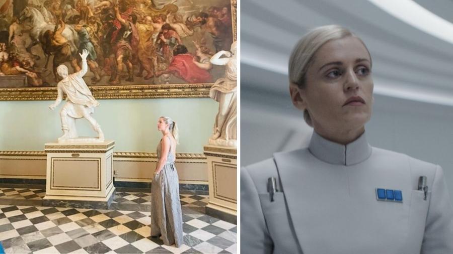 Star Wars sbarca agli Uffizi: Dedra Meero in incognito tra le opere del museo