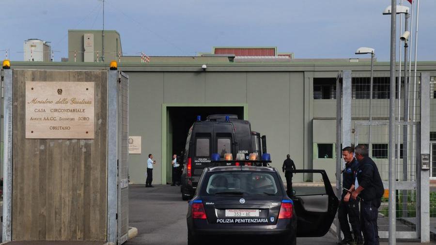 L'ingresso del carcere di Massama