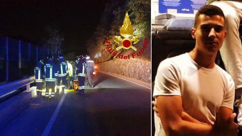 Morto a 20 anni in un incidente stradale: l’arrestato positivo ad alcol e droga