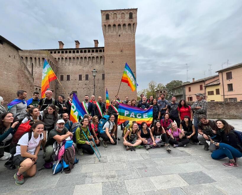 Vignola. Il Cammino dell’Unione per la pace «Sono arrivati pellegrini da tutta Italia» 