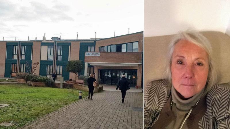 L’ospedale San Giovanni di Dio di Orbetello e la signora Doretta Tanzi, ex maestra salvata dai medici orbetellani