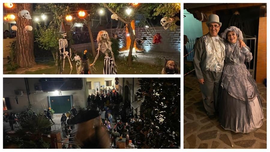 Streghe, scheletri e fantasmi: la casa del Gorinello diventa attrazione per Halloween