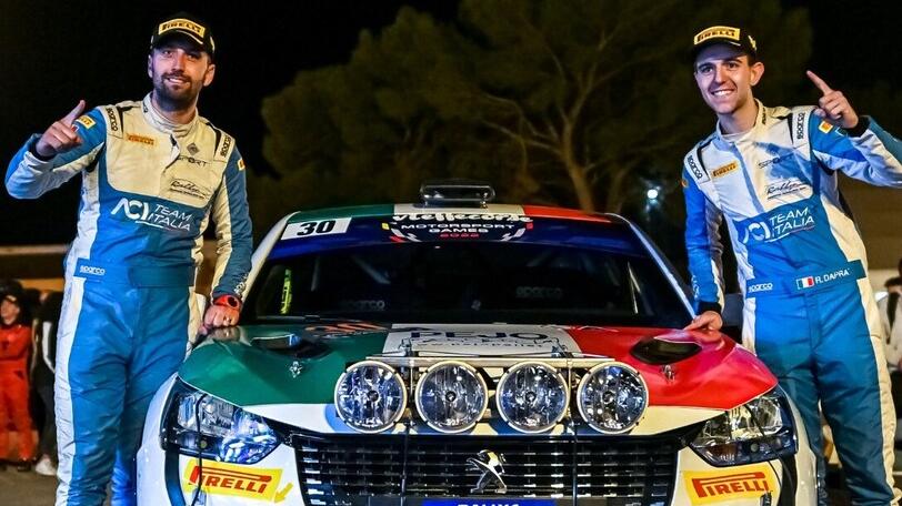La vittoria si è rivelata di fondamentale importanza per la conquista da parte dell’Italia della terza medaglia ai Motorsport games di Le Castellet
