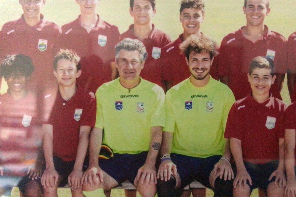 Al centro Pratesi nelle vesti di allenatore dei Giovanissimi regionali dell’Albinia