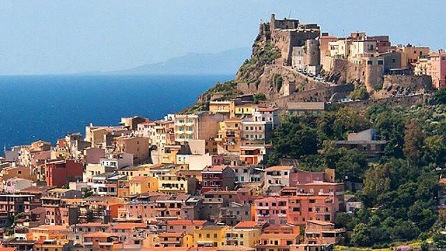 Una veduta di Castelsardo
