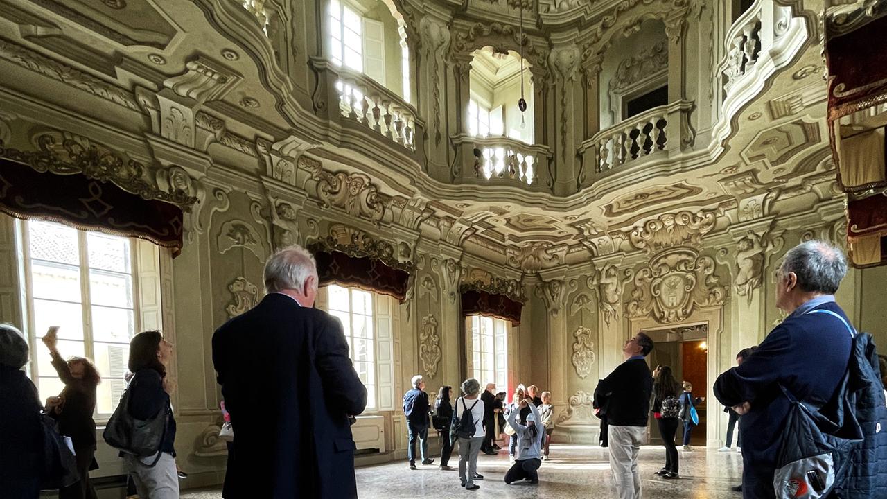 Le meraviglie di Palazzo Masdoni sede storica del Pci<br>
<br>