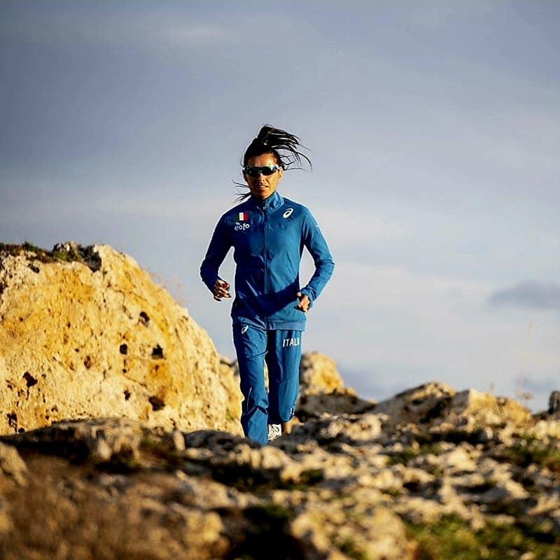 Ivana Iozzia in gara in Thailandia ai Mondiali Trail