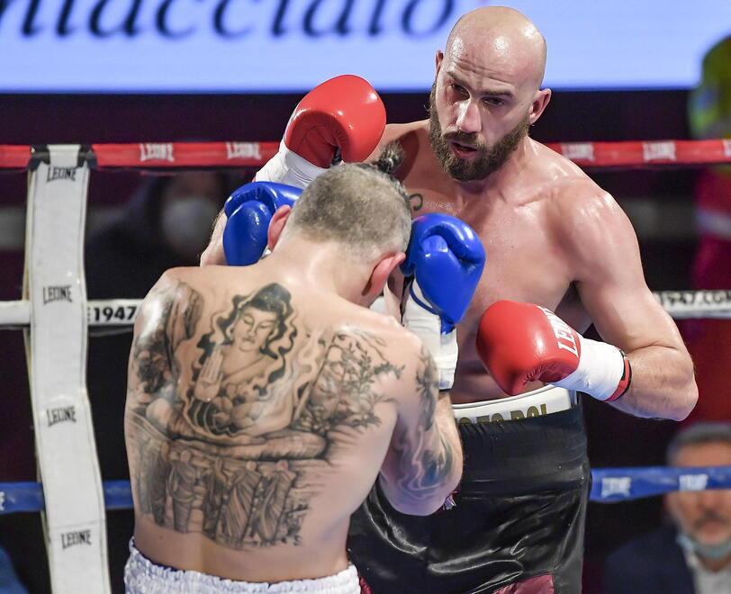 Federico Gassani sul ring
