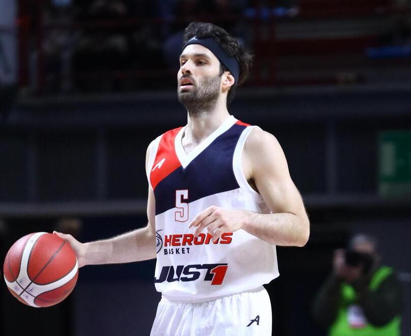 Gianluca Carpanzano il posticipo del suo rientro in squadra ha spinto il club termale ad affacciarsi alla finestra (foto Nucci)