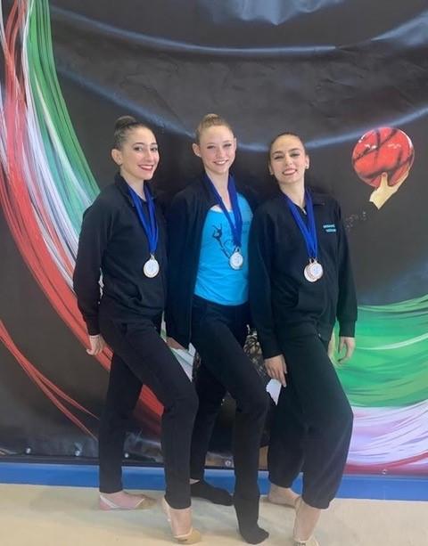 Ginnastica Reggiana fa incetta di medaglie
