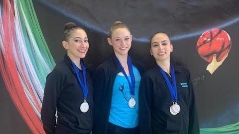 Ginnastica Reggiana fa incetta di medaglie