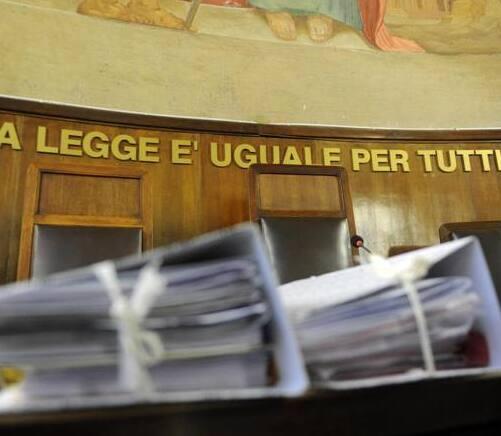 Un'aula di tribunale (foto d'archivio)