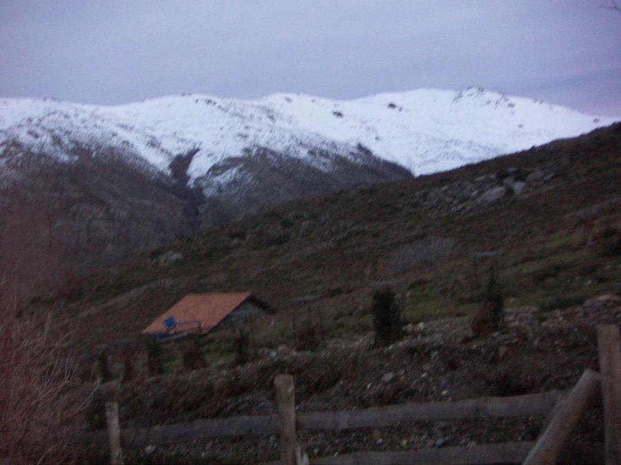 Prima neve sul Gennargentu
