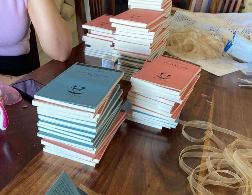I libri destinati agli invitati al matrimonio