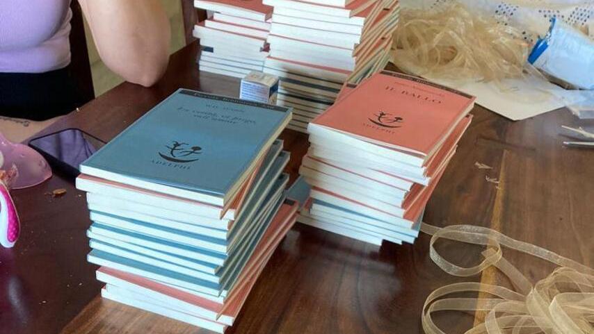 I libri destinati agli invitati al matrimonio