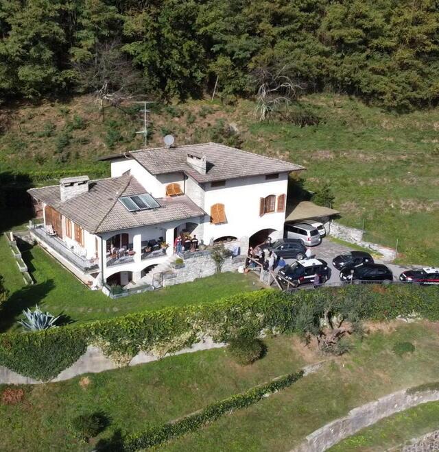 La villa a due piani a Corsena che ospitava gli anziani