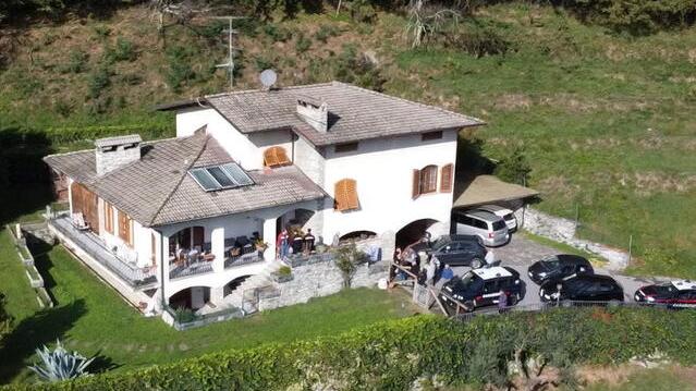 La villa a due piani a Corsena che ospitava gli anziani