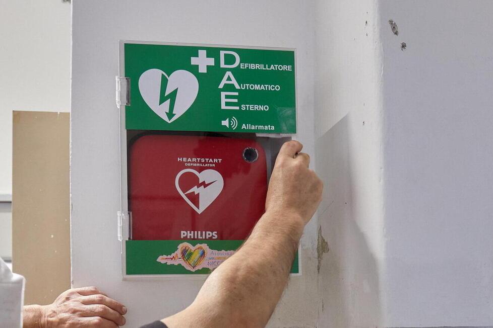 Un defribillatore