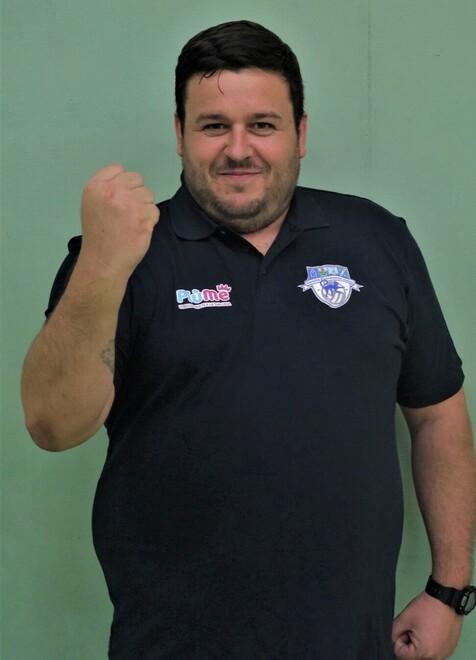 Enrico Stefanini. Coach del Vp Volley