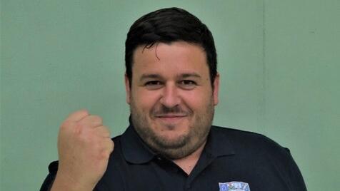 Enrico Stefanini. Coach del Vp Volley