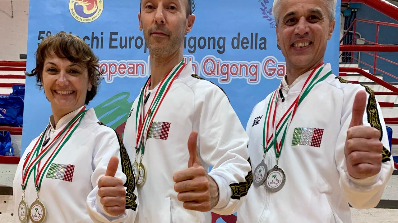 Pioggia di medaglie per i reggiani agli Europei di Health Qi Gong