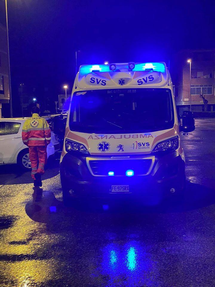 Un'ambulanza della Svs (foto d'archivio)