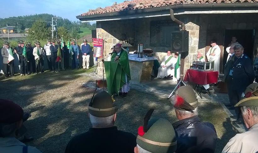 I resti di don Orlandini nel sacrario dei partigiani 