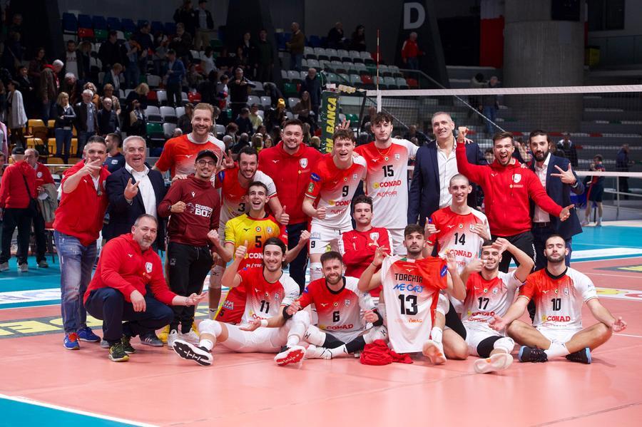 La Conad schianta Bergamo e irrompe in zona playoff
