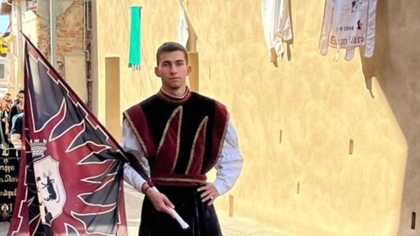 Riccardo Salvadori, studente dell'istituto nautico Cappellini e autore dell'articolo