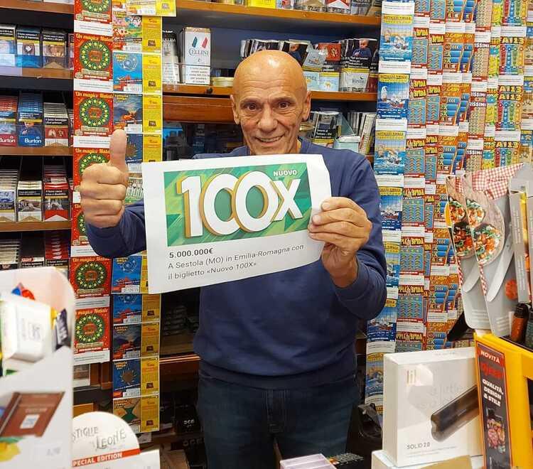 La fortuna ama Sestola e la tabaccheria dei  5 milioni vinti 