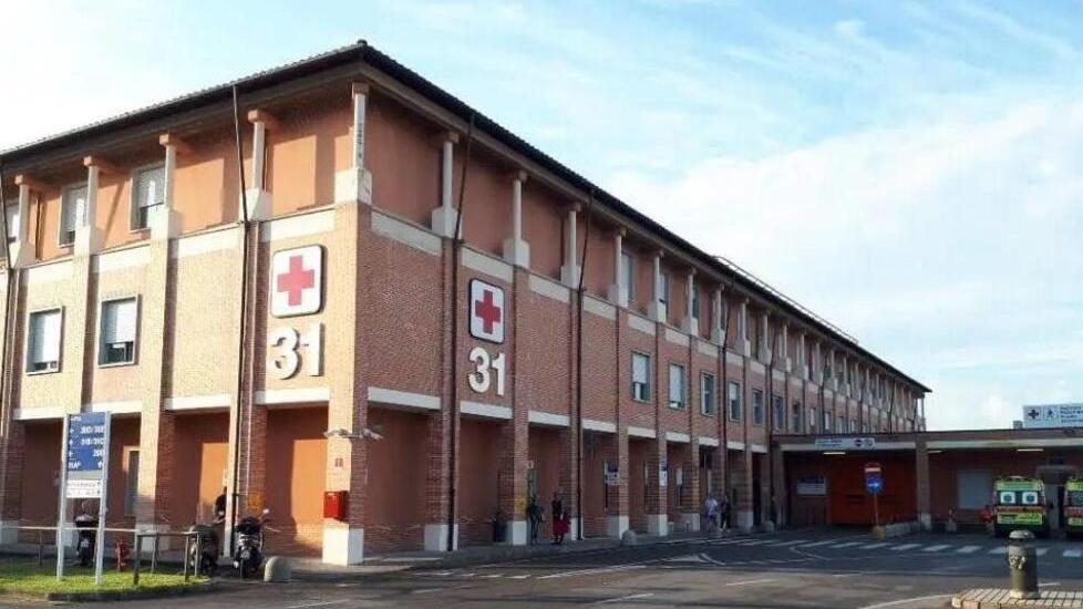 Il blocco del policlinico che ospita anche il pronto soccorso