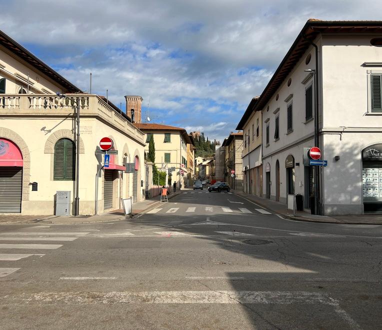 Chiuso per lavori viale Matteotti. Prove generali della futura viabilità