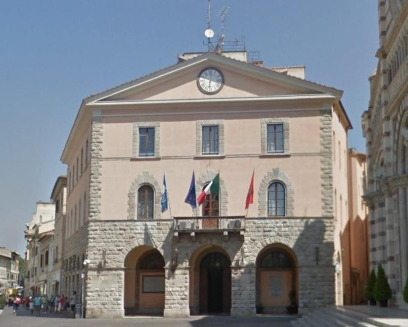 Il palazzo del Comune di Grosseto