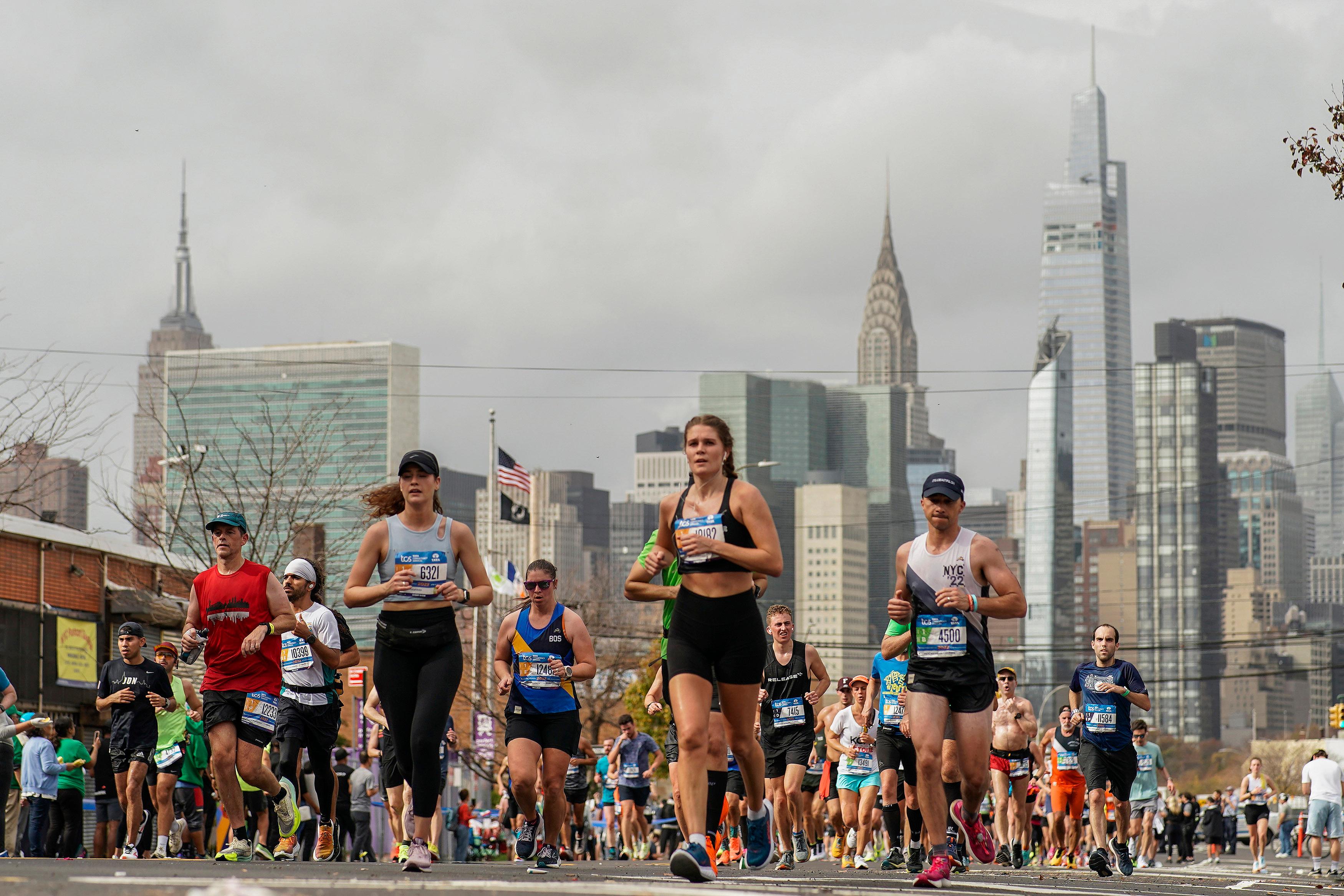 Sette reggiani al traguardo alla Maratona di New York