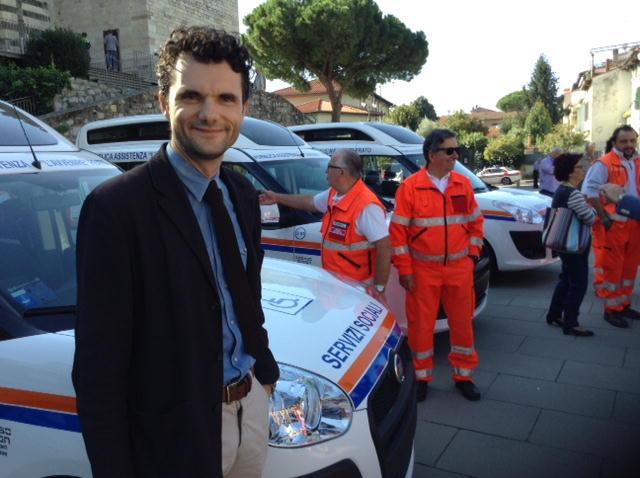 Prato, inaugurati cinque mezzi della Pubblica Assistenza alle Carceri 