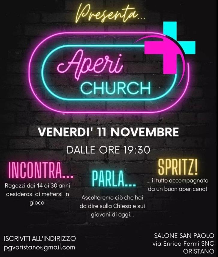 Spritz in parrocchia per avvicinare i giovani al Vangelo: l’apericena diventa Aperichurch