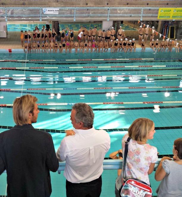 Nuovo Centro nuoto, Greg fa il pienone 