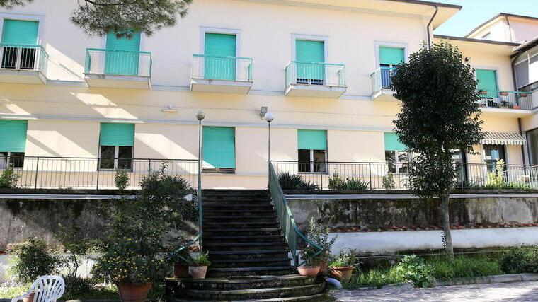 L’esterno della casa di riposo San Domenic