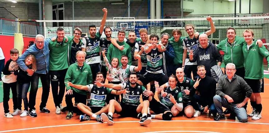 
	La squadra di Castelfranco esulta dopo la vittoria

