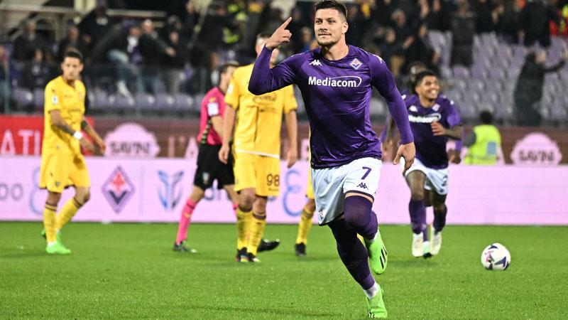 La Viola non si ferma più. L’asso finale lo cala Luka Jovic