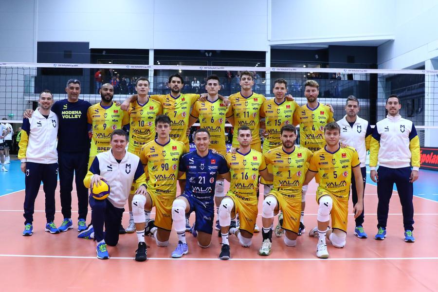 Modena, ottimo debutto in Coppa Cev