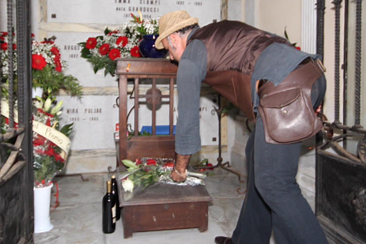 “Buon compleanno Piero”, musica e fiori per l’omaggio a Ciampi 